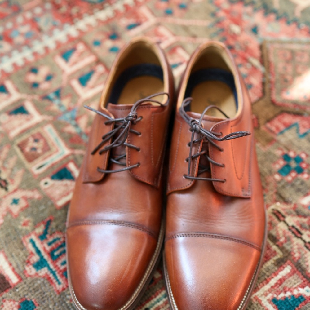 Men’s Florsheim Brown Leather Men's Shoes, 10M